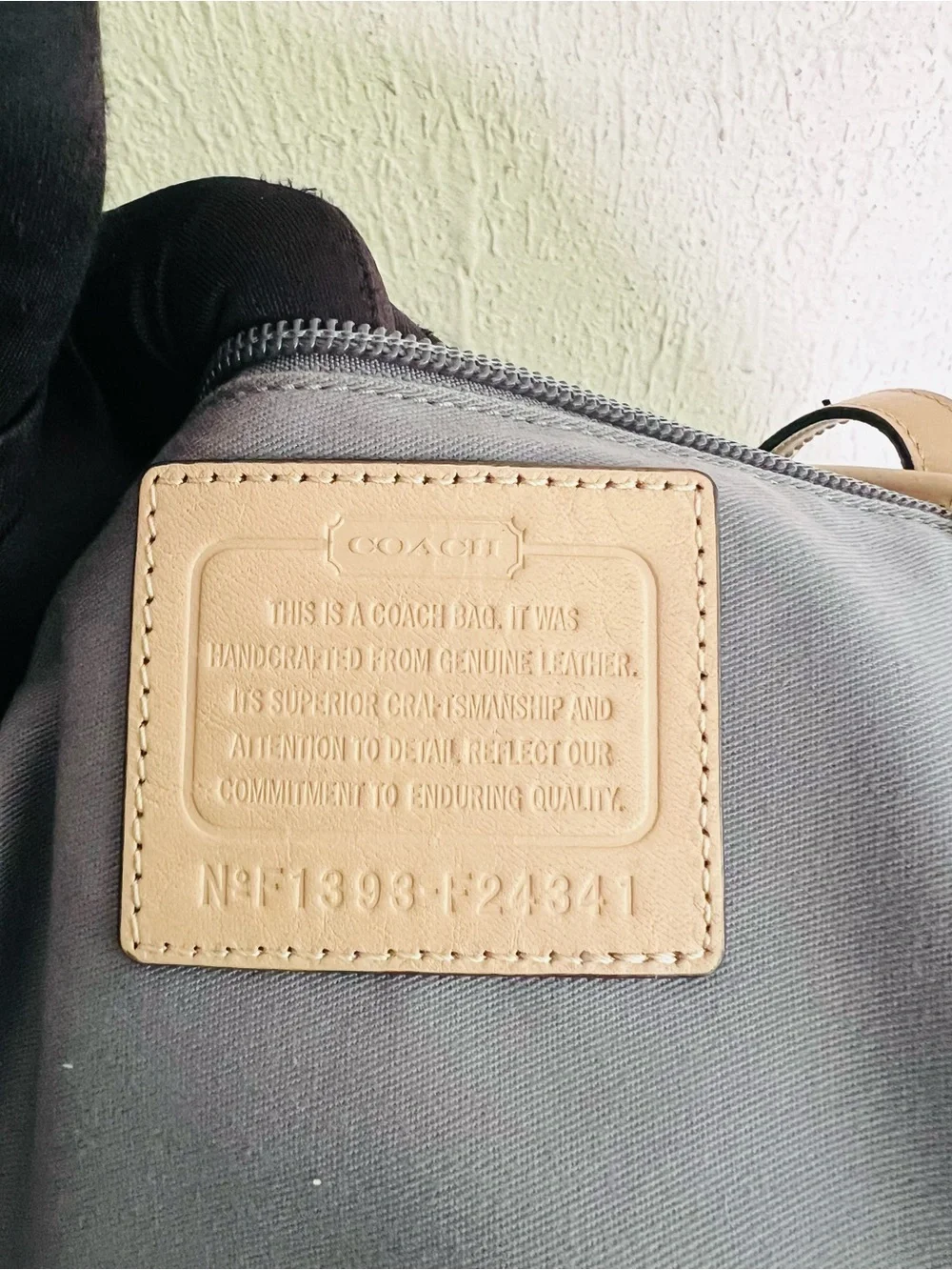 Coach beautiful gunmetal